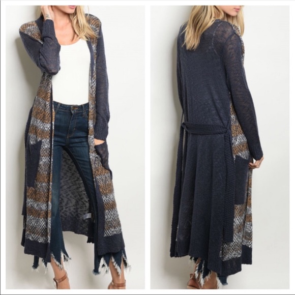 Cozy Casual Sweaters - Cozy Casual Long Cardigan